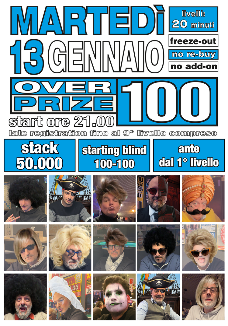 prize gennaio x